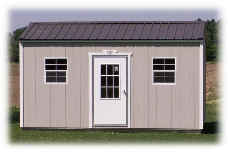 BALD EAGLE BARNS 10X16 WORKSHOP UTILITY STORAGE BUILDING MOUSE PROOF STORAGE SHED