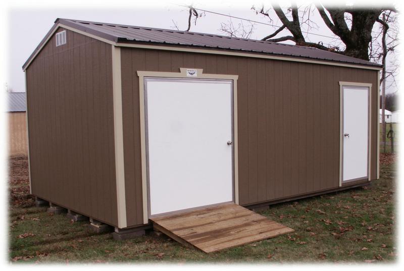 BALD EAGLE BARNS 12X20 WORK SHOP UTILITY STORAGE BUILDING MOUSE PROOF AND SNAKE PROOF