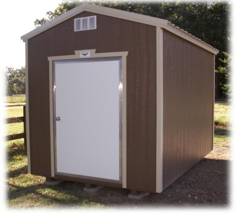 BALD EAGLE BARNS 8X12 WORKSHOP UTILITY SMALL STORAGE BUILDING MOUSE PROOF