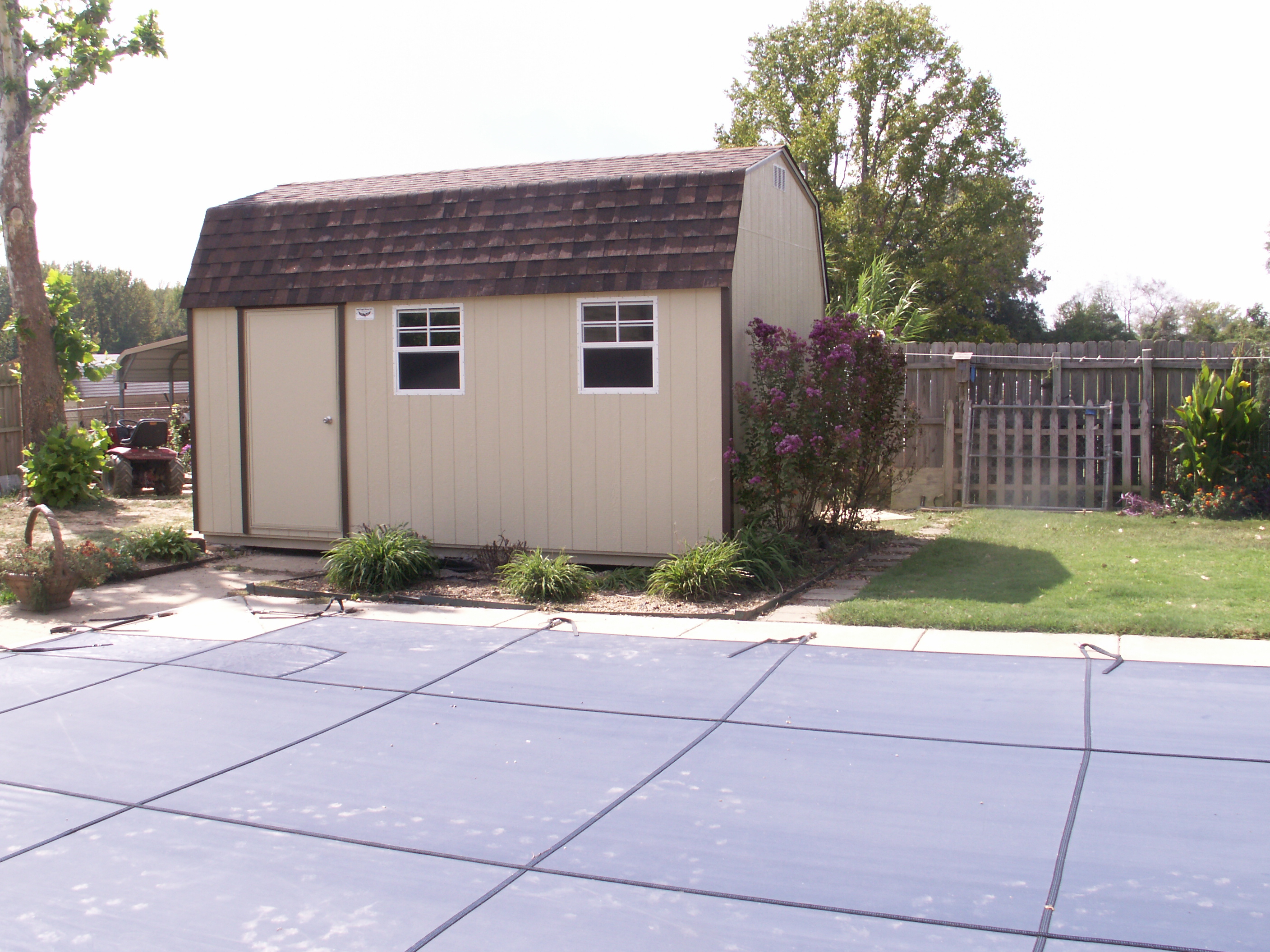 POOL SHED STORAGE BUILDING ARKANSAS